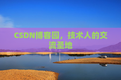 CSDN博客园，技术人的交流圣地
